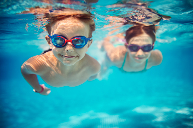 Olympic-size and family fun pool at Belleair Country Club near to Belleview Place